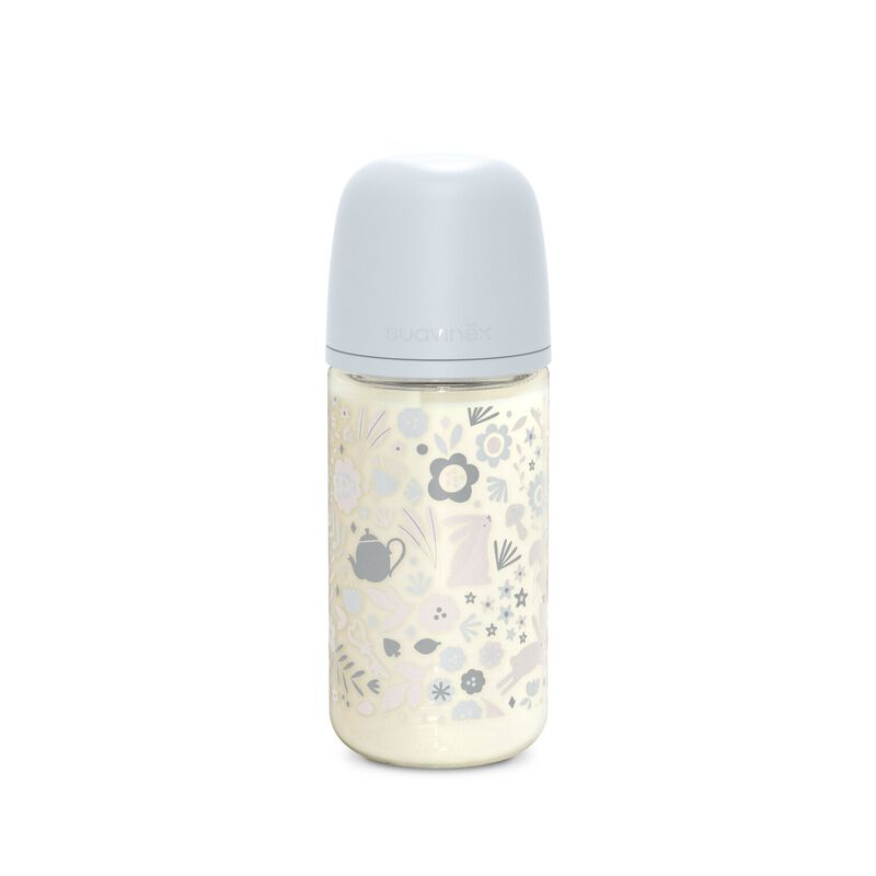 Biberon Suavinex en verre 240ml tétine SX Pro S - Wonderland