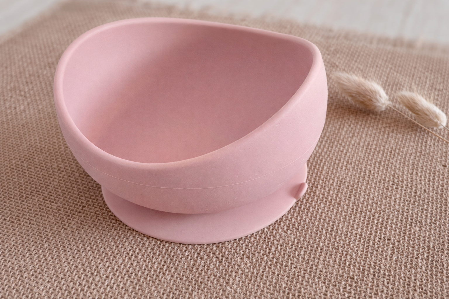 Bol en silicone antidérapant – Mauve