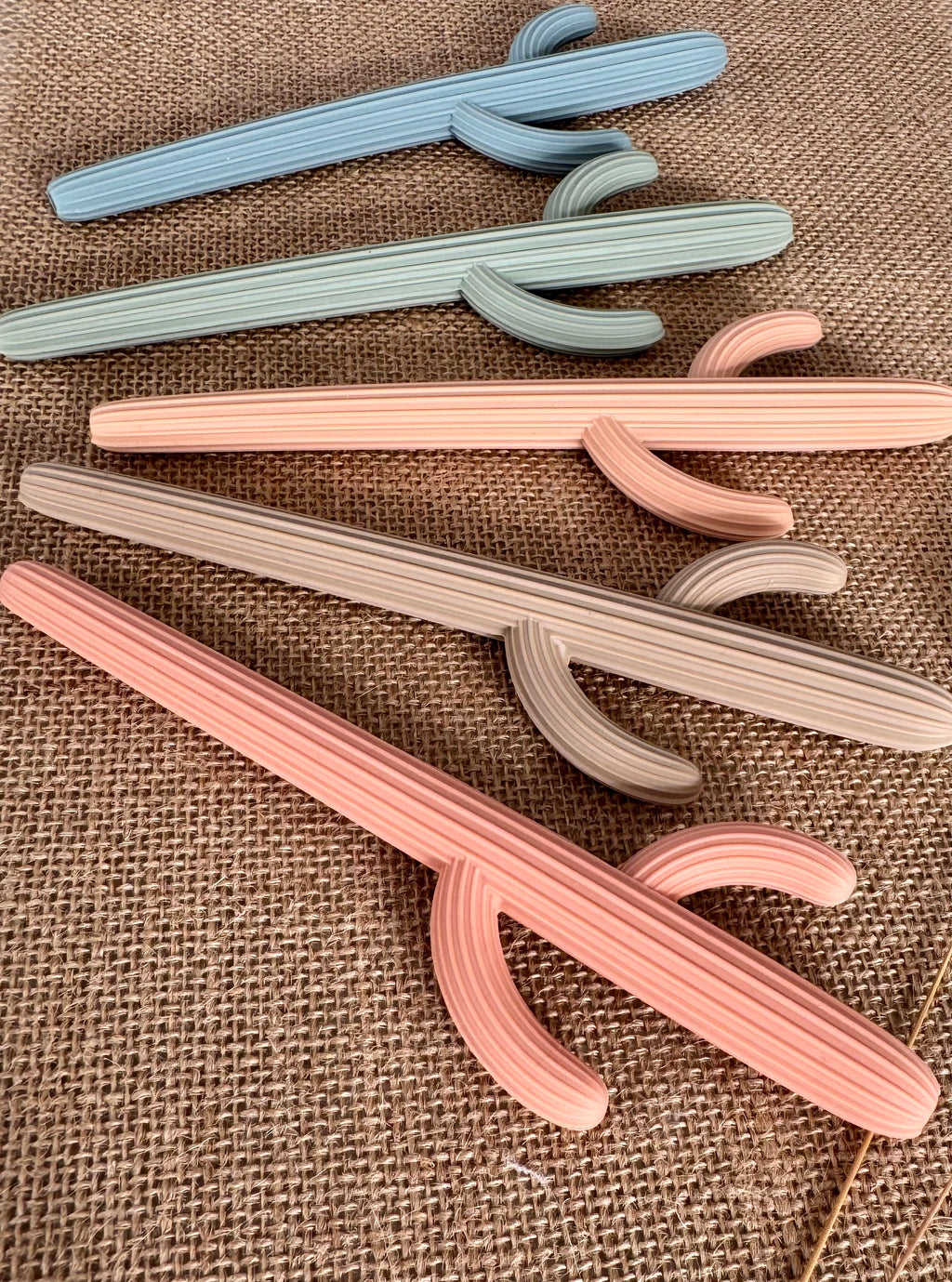 Anneau de dentition cactus en silicone