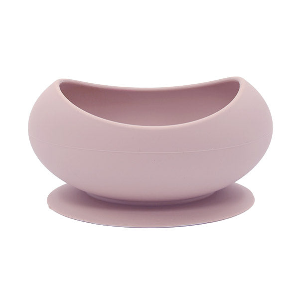 Bol en silicone antidérapant – Mauve