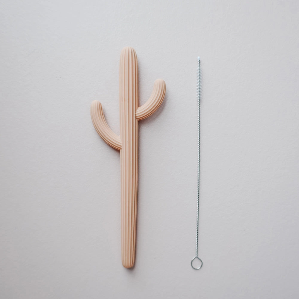 Anneau de dentition cactus en silicone
