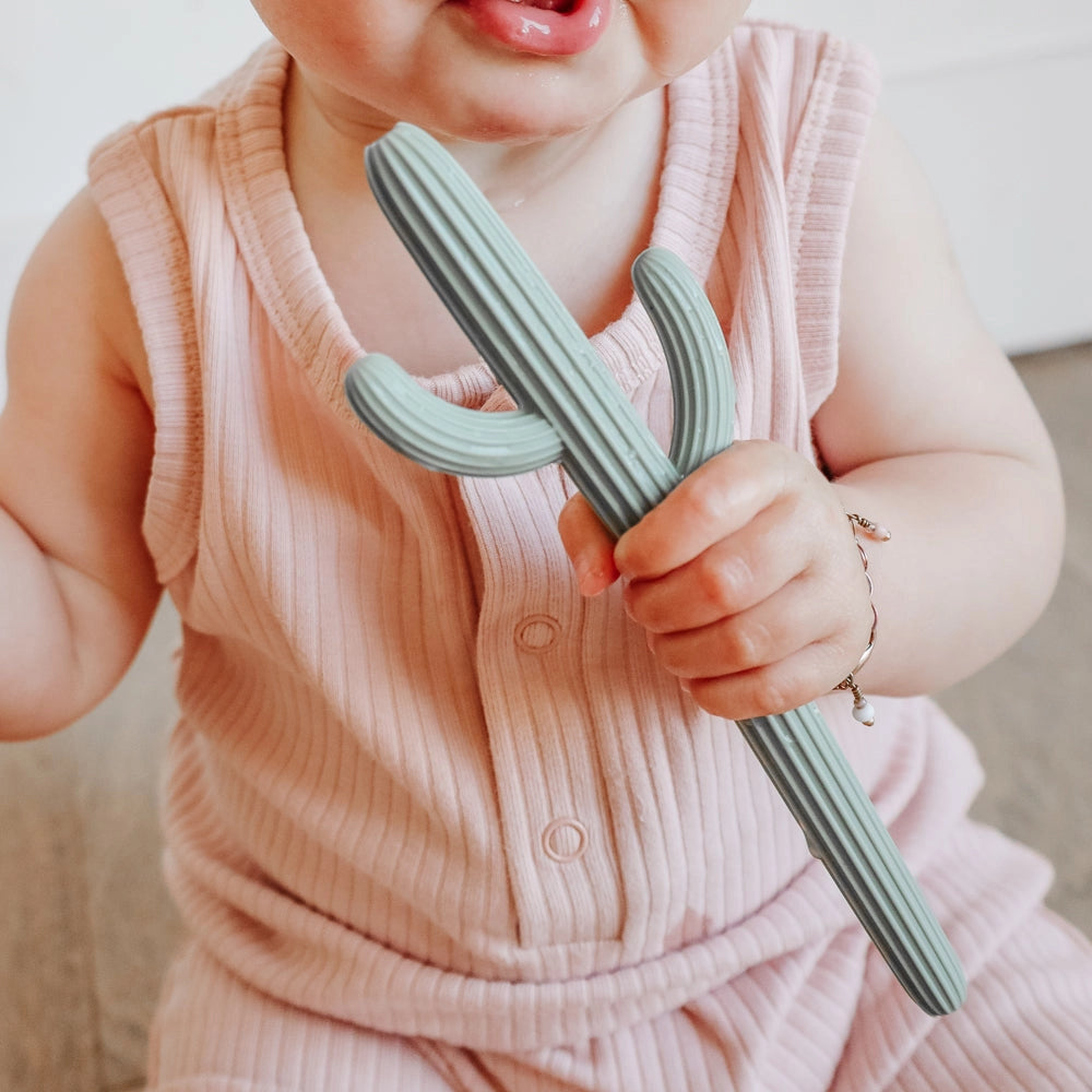 Anneau de dentition cactus en silicone