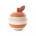 Orange empilable en silicone - Terracotta