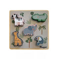 Puzzle encastrable en bois - Savane
