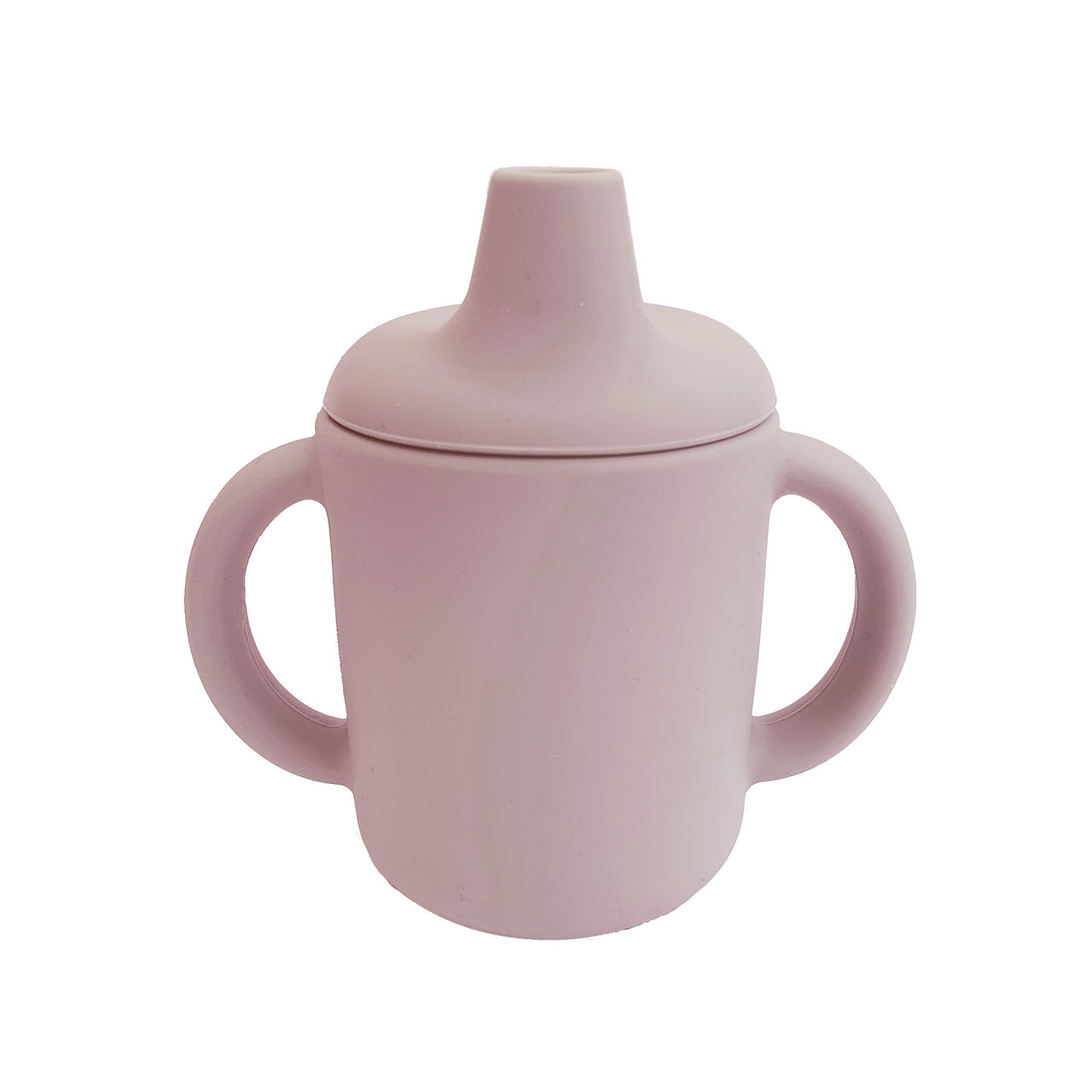 Tasse d'apprentissage à bec en silicone – Mauve